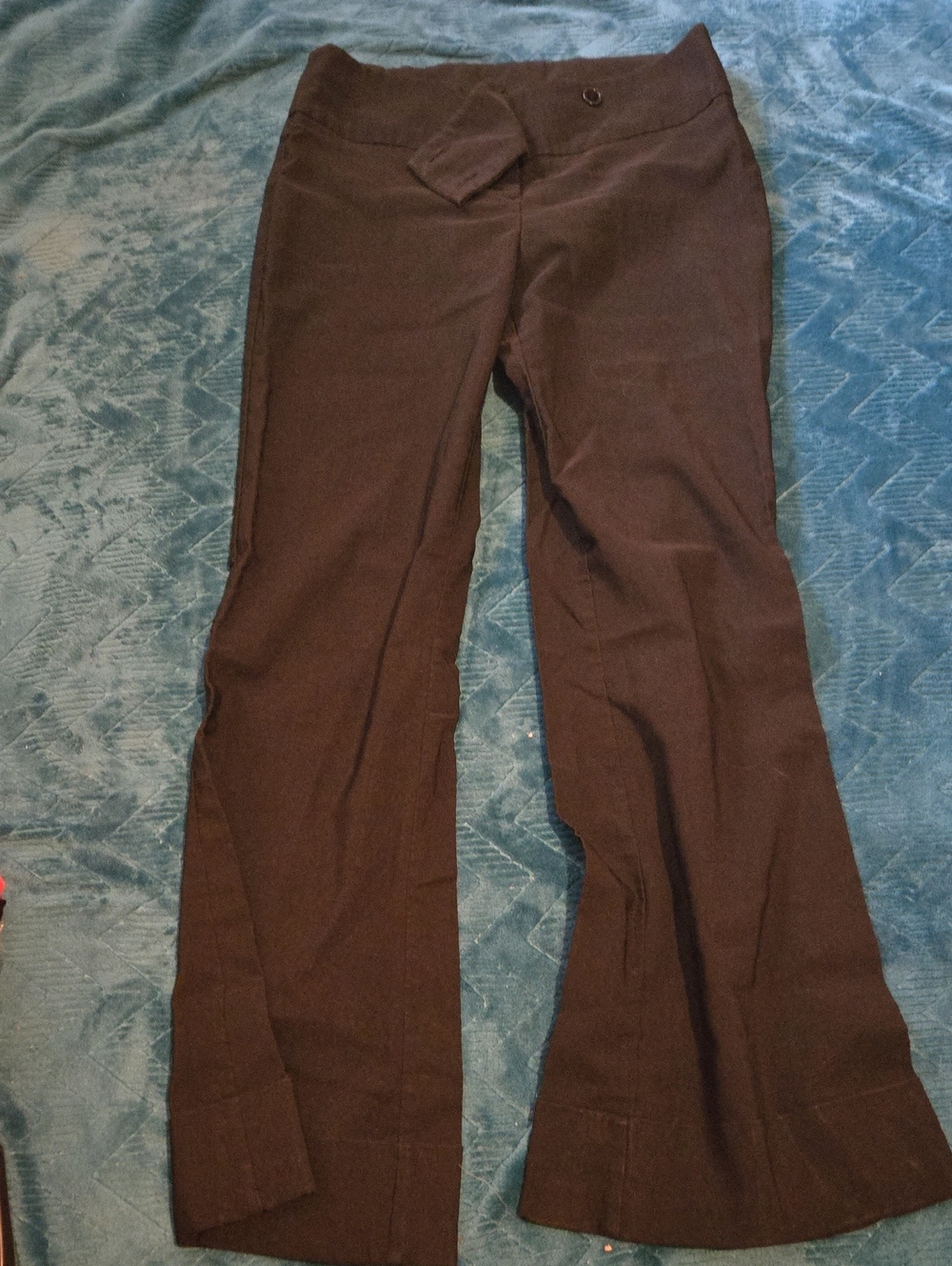 Mariposa Black Boot-Cut Dress Pants